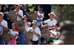 情熱の国・スペインでぶどうの収穫祭り！ 画像