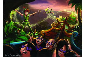 【ディズニー】ピーターパンやティンカーベルと壮大な冒険の旅へ！新アトラクション「ピーターパンのネバーランドアドベンチャー」誕生 画像