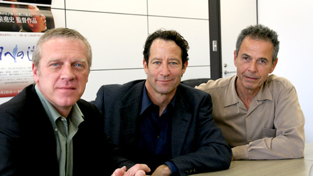 『明日への遺言』　（左から）フレッド・マックイーン、リチャード・ニール、ロバート・レッサー