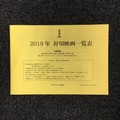 日本アカデミー賞投票対象作品一覧表