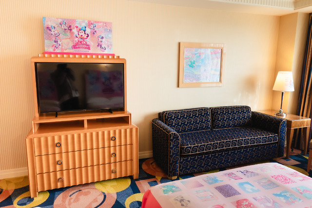 ミニーマウスのポップでキュートな客室がかわいい！「ミニーのファンダーランド」スペシャルルーム潜入