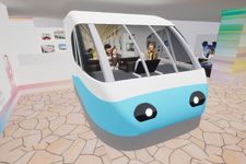 【ディズニー】運行していたモノレール車両を展示　「Enjoy the ride! Resort Liner」11月1日より 画像