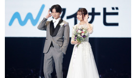 新田真剣佑、吉川愛／第29回東京ガールズコレクションA/W (C) マイナビ presents TGC 2019 A/W