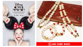 左：「DISNEY GIRLS PROJECT LAFORET COLLECTION」メインビジュアル　右：3月2日（日）～3月16日（日）開催の「JAM HOME MADE（ジャム ホーム メイド）」期間限定ショップ