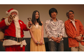 『8月のクリスマス』山崎まさよし、関めぐみプレミアム試写会 舞台挨拶 画像