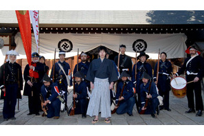 三浦アキフミ＆奇兵隊『長州ファイブ』松陰神社ヒット祈願イベント 画像