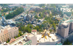 【ディズニー】東京ディズニーシー新エリア「ファンタジースプリングス」、上空から撮影した建設過程の映像を公開 画像
