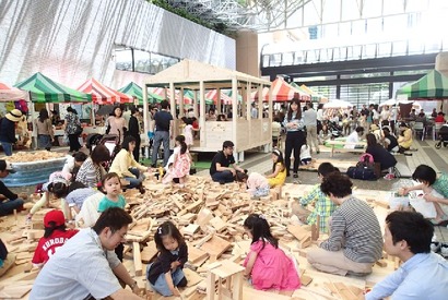 木や森にふれあえる都会の木育イベント、アークヒルズでGWに開催！ 画像