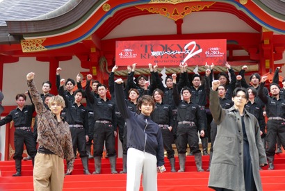 北村匠海『東リベ』の反響に驚き！吉沢亮＆山田裕貴と“決起集会イベント”に登場 画像