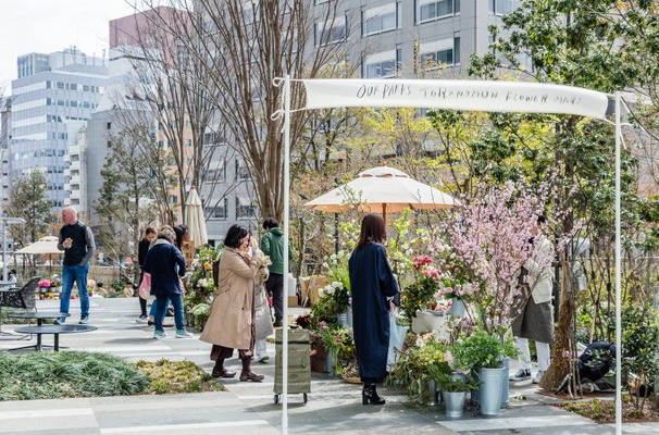 「虎ノ門フラワーマート」昨年の様子