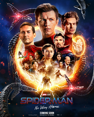 スパイダーマン3人が勢揃い スパイダーマン ノー ウェイ ホーム 特別ver 海外版ポスター到着 Cinemacafe Net