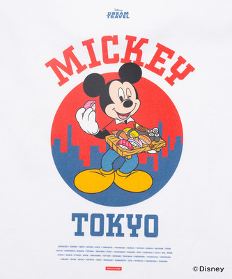 ディズニーTシャツコレクション「【DISNEY】MY HOME TOWN COLLECTION 47PREF」東京都（C）Disney