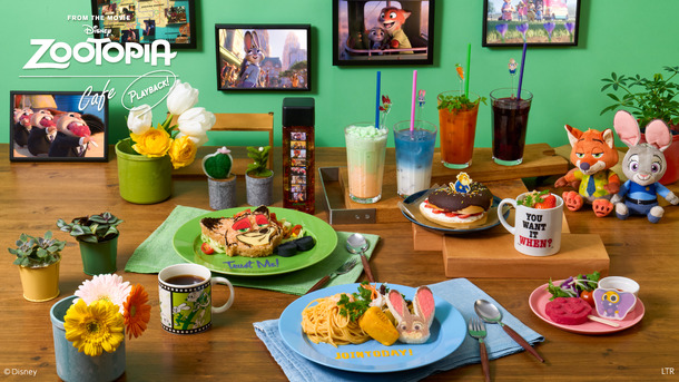 「ズートピア」OH MY CAFE©Disney