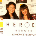 澤穂希、祐真キキ／「HEROES Reborn／ヒーローズ・リボーン」イベント