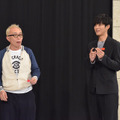 （写真左から）所ジョージ、松坂桃李「1億人の大質問!?笑ってコラえて!」