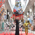 “スター・ウォーズ山笠”お披露目式 in 上川端商店街（福岡市博多区）