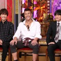 岩田剛典＆新庄剛志＆バカリズム／「今夜くらべてみました」(C)NTV