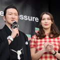 中村獅童、ベラ・ハディッド／TAG Heuer 銀座 ブティックオープニングセレモニー