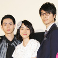 能年玲奈＆菅田将暉＆長谷川博己／『海月姫』初日舞台挨拶