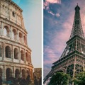 オンライン「ローマ&パリ2都市中継 名作映画のロケ地探訪ツアー」