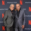 マイケル・ダグラス＆アラン・アーキン Photo by Emma McIntyre/Getty Images for Netflix