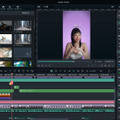 「Filmora」編集画面