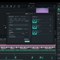 「Filmora」編集画面