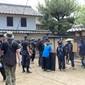 大河ドラマ「べらぼう～蔦重栄華乃夢噺～」松竹京都撮影所　ロケ