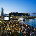 『SEASIDE CINEMA』 過去開催の様子　MARINE ＆ WALK YOKOHAMA