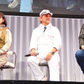 真野恵里菜（泉野明役）＆千葉繁（整備士・シバシゲオ役）＆押井守（監督）／『THE NEXT GENERATION パトレイバー』 in Anime Japan 2014