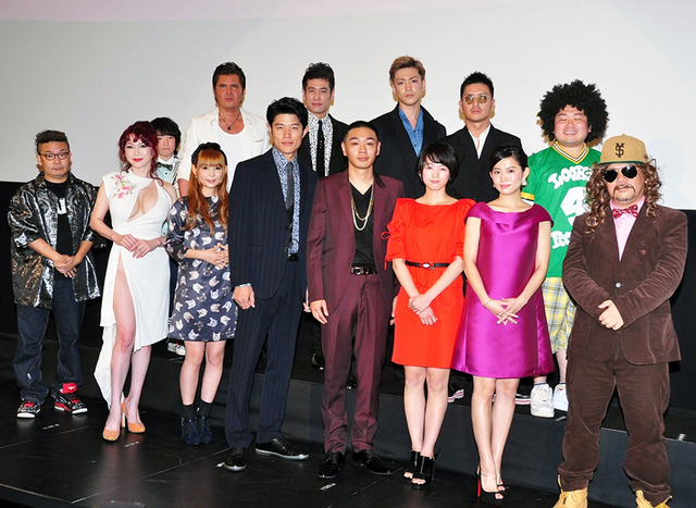 鈴木亮平＆YOUNG DAIS＆清野菜名＆佐藤隆太＆竹内力＆叶美香＆中川翔子＆大東駿介＆石田卓也＆市川由衣＆石井勇気＆坂口茉琴＆井上三太（原作）＆園子温（監督）／『TOKYO TRIBE』初日舞台挨拶