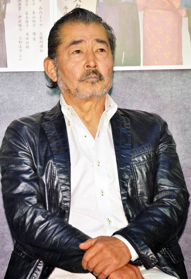 藤竜也／「木曜時代劇 かぶき者 慶次」完成披露試写会