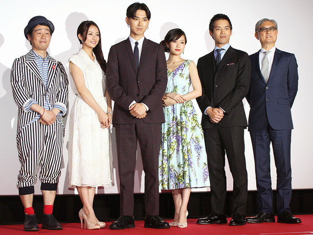 松田翔太、前田敦子、木村文乃、三浦貴大、前野朋哉、堤幸彦監督挨／『イニシエーション・ラブ』完成披露試写会