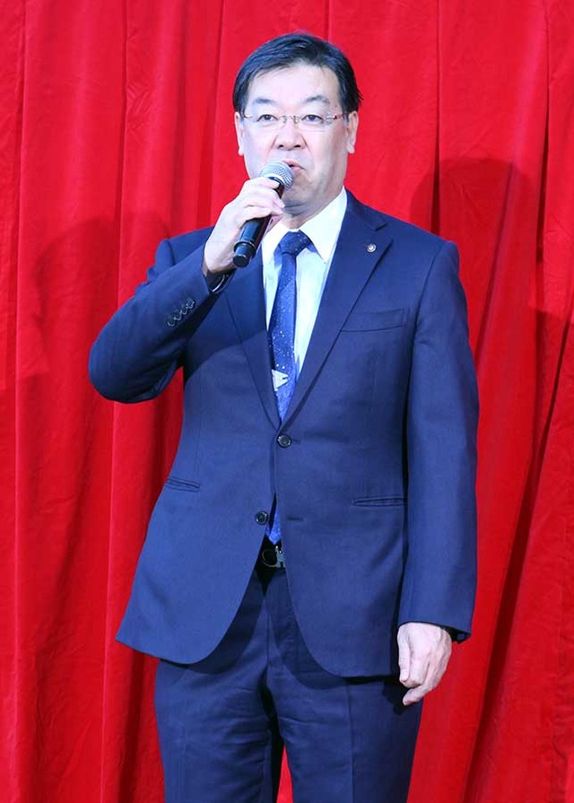 京都府知事・山田啓二／『スター・ウォーズ／フォースの覚醒』成功祈願イベント＠京都・清水寺