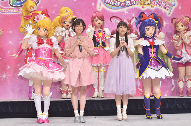 高橋李依、堀江由衣／『映画 プリキュアオールスターズ みんなで歌う♪奇跡の魔法！』合同記者会見