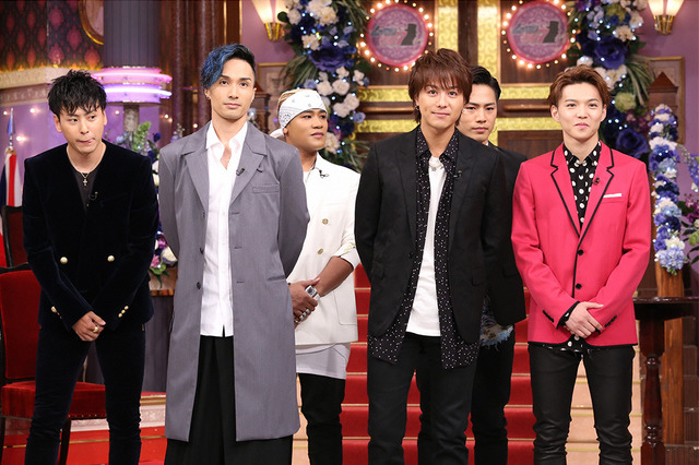 「EXILE」と「三代目J soul Brothers」(C)NTV