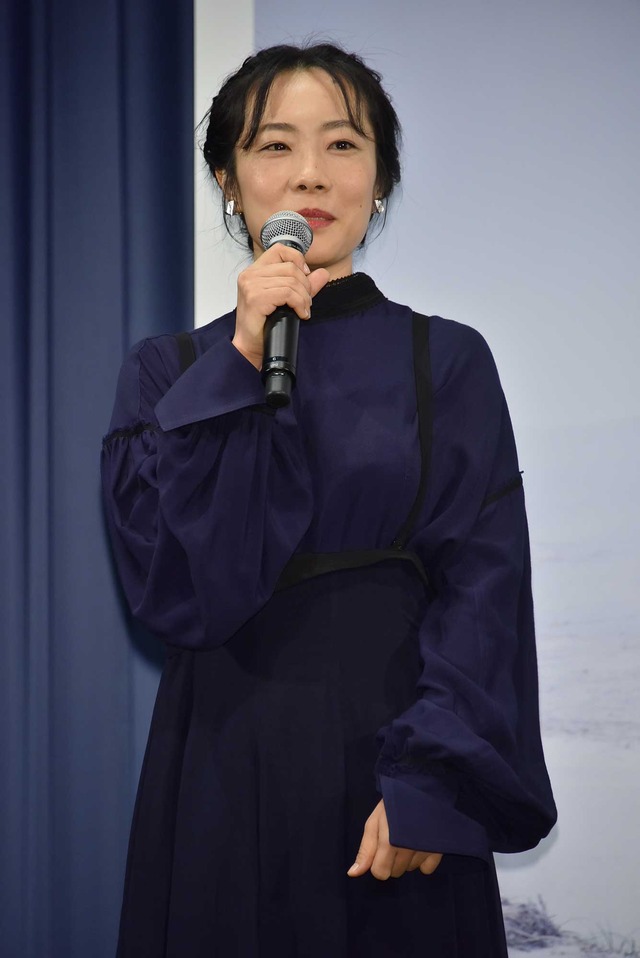 山田真歩／『永い言い訳』完成披露試写会