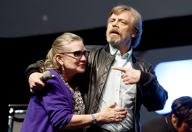 マーク・ハミル＆キャリー・フィッシャー-(C)Getty Images