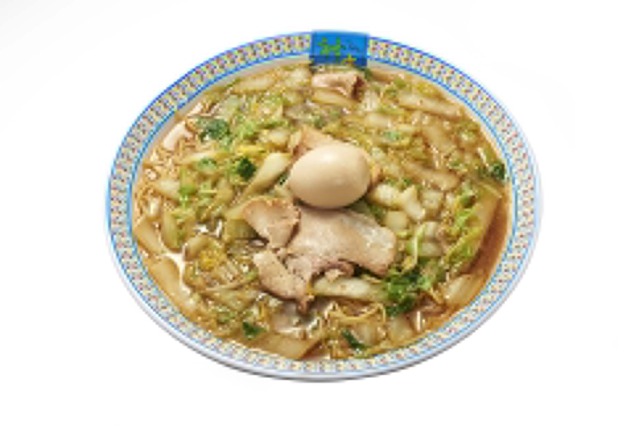 「ドラゴンボールメニュー大集合！」元気玉ラーメン（神座飲茶樓）