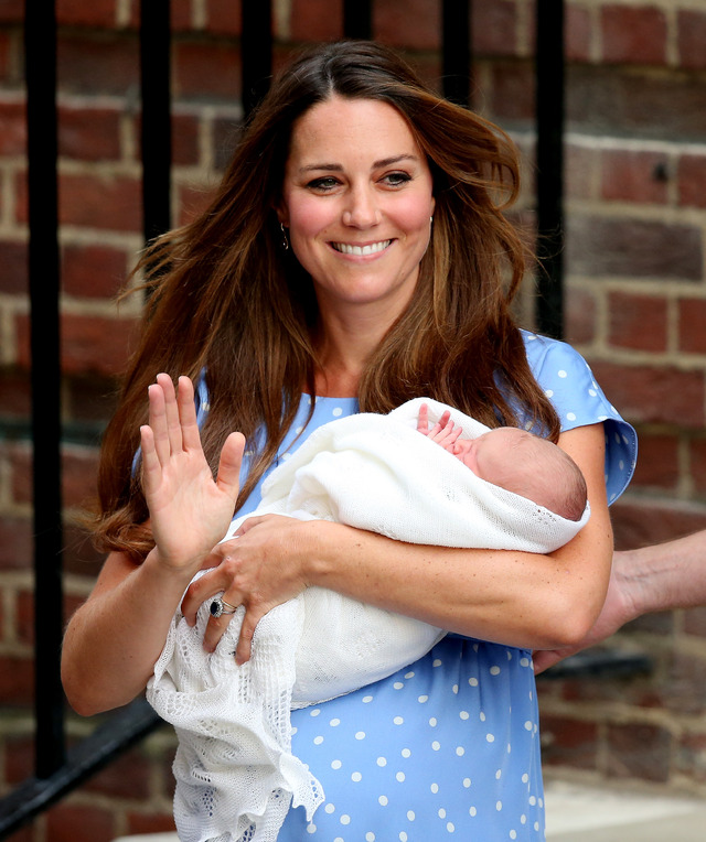 キャサリン妃＆ジョージ王子-(C) Getty Images