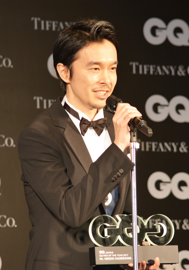 長谷川博己／「GQ MEN OF THE YEAR 2017」