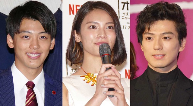 竹内涼真＆秋元才加＆新田真剣佑