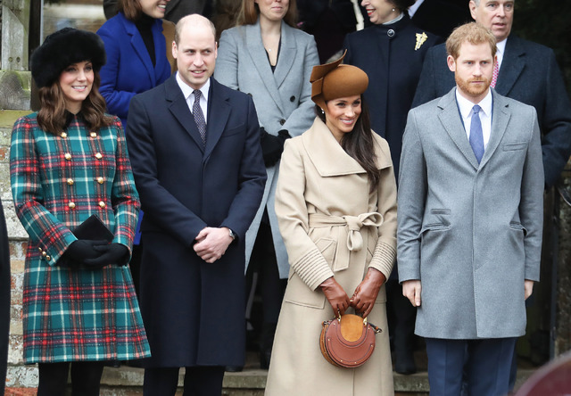 ウィリアム王子＆キャサリン妃＆ヘンリー王子＆メーガン・マークル-(C)Getty Images