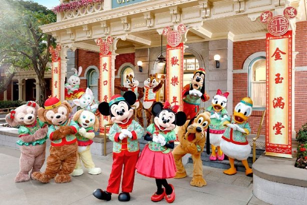 伝統的な中国の旧正月をお祝いする「Chinese New Year Festivities」が開催中☆As to Disney artwork, logos and properties： (C) Disney