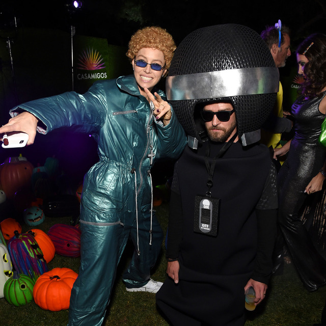 ジェシカ・ビール＆ジャスティン・ティンバーレイク-(C)Getty Images