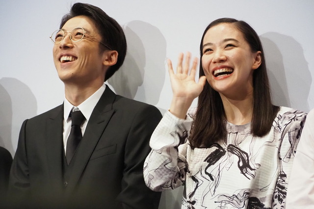 高橋一生＆蒼井優／『ロマンスドール』完成披露試写会