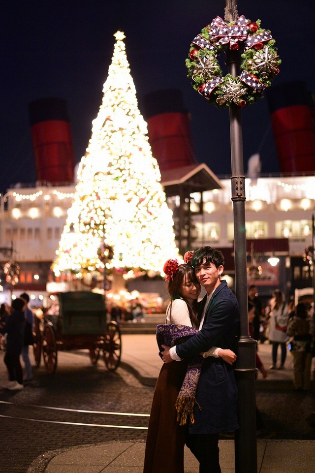 ロマンティック過多！夜景さんぽでXmasのシーを満喫(C) Disney