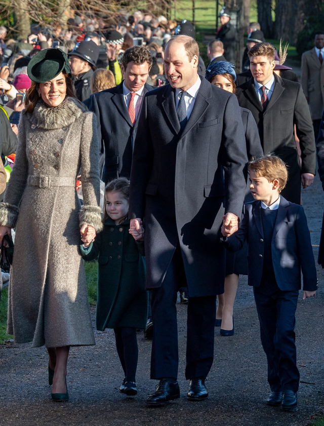 キャサリン妃＆ウィリアム王子＆ジョージ王子＆シャーロット王女 (C) Getty Images