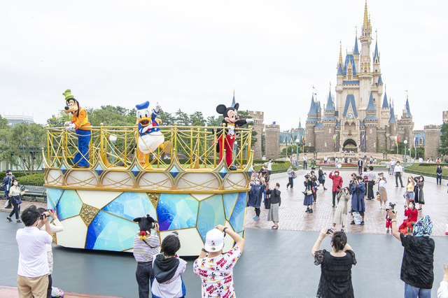 7月1日の東京ディズニーランドの様子