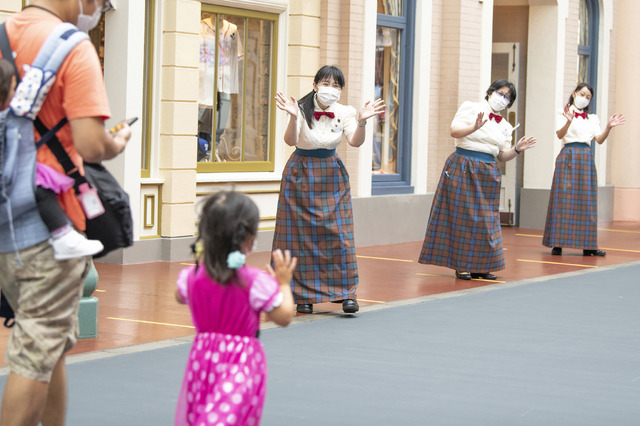 7月1日に営業再開した東京ディズニーランド（公式写真は東京ディズニーランド分のみです (C) Disney